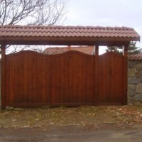 Дървени порти от масив, снимка 5 - Дограми - 21045302