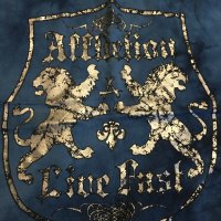 Мъжка тениска AFFLICTION Lion Shield Crest Blue Silver Reactive S SMall, снимка 10 - Тениски - 25982782