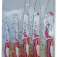 Комплект ножове на цветя, снимка 1 - Прибори за хранене, готвене и сервиране - 15193278