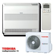 Инверторен климатик Toshiba Bi-flow RAS-B10U2FVG-E1 / RAS-10PAVSG-E - подов тип, снимка 1 - Климатици - 17053124