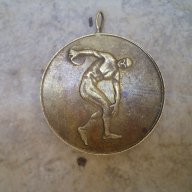 Стар бронзов медал, снимка 2 - Антикварни и старинни предмети - 18099487
