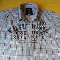 Мъжка риза Stangata/Стангата, 100% оригинал, снимка 1 - Ризи - 22440772