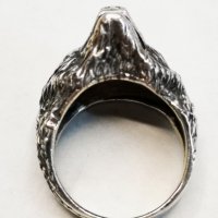 Антикварен мъжки пръстен,Царска Русия/сребро 84/, снимка 7 - Антикварни и старинни предмети - 25805165
