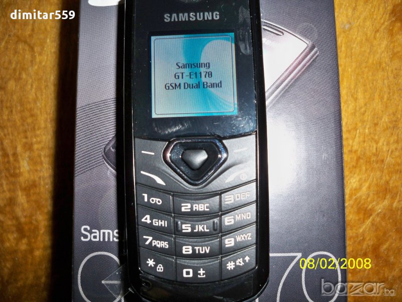 Samsung GT E1170 нов не ползван, снимка 1