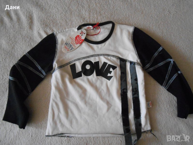  Детска блуза she's witty , снимка 1