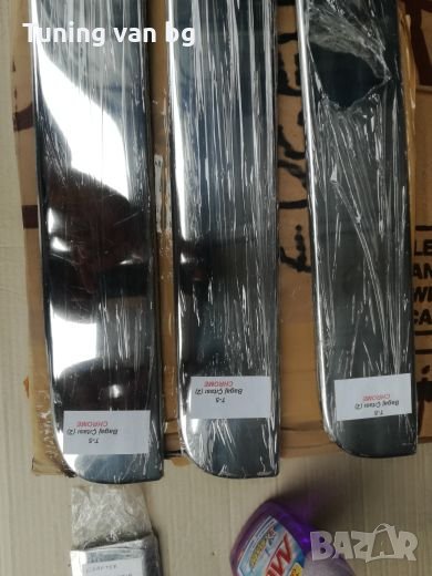 Хром лайсна заден номер Volkswagen transporter T5, снимка 1