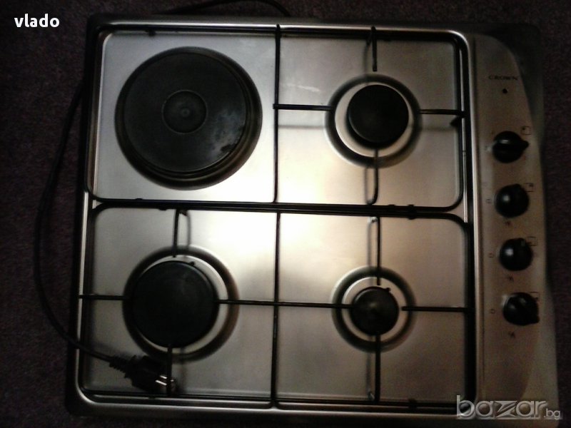 Вграден комбиниран плот Crown P 6031 SX на части , снимка 1