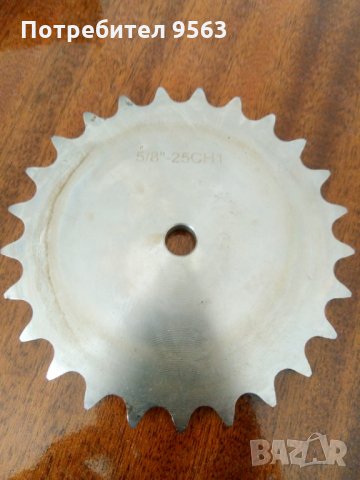 Зъбно колело 25 зъба 5/8", снимка 4 - Градинска техника - 24714695