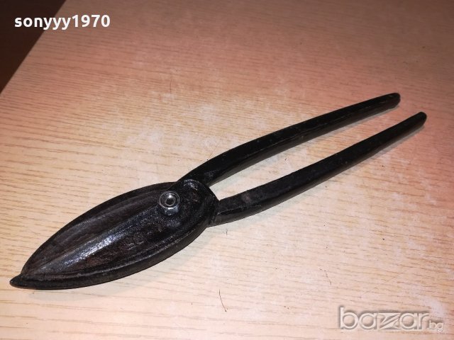 стара истинска ножица за ламарина-32см, снимка 1 - Други инструменти - 20700421