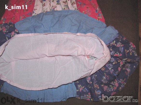 Next сет рокля и къса жилетка/ болеро за 4-5 год, снимка 6 - Детски комплекти - 11339082