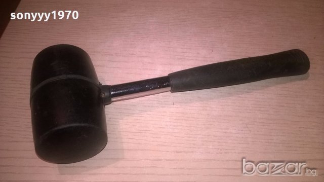 нов гумен чук-25х9х5см-инокс/гума, снимка 9 - Други инструменти - 19815453