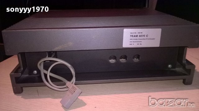 ★schneider team 6070c-hi-fi deck-внос швеицария, снимка 11 - Ресийвъри, усилватели, смесителни пултове - 12725123