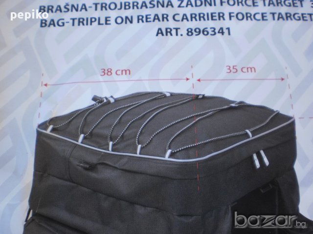 Продавам колела внос от Германия дисаги за велосипед FORCE 32 литра , снимка 11 - Раници - 15463167