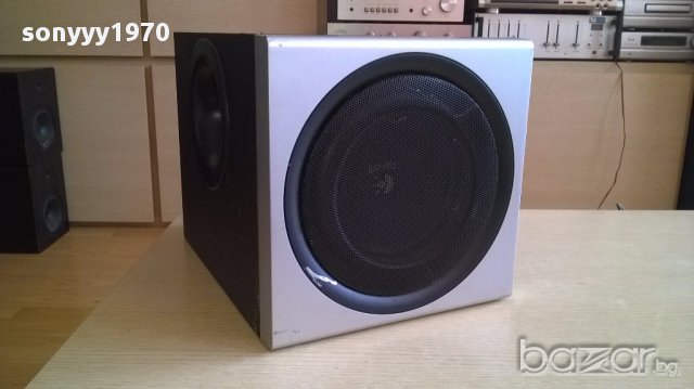 SOLD OUT-Logitech z-2300 subwoofer-40х30х30см-с усилвател-внос швеицария, снимка 3 - Тонколони - 17558537