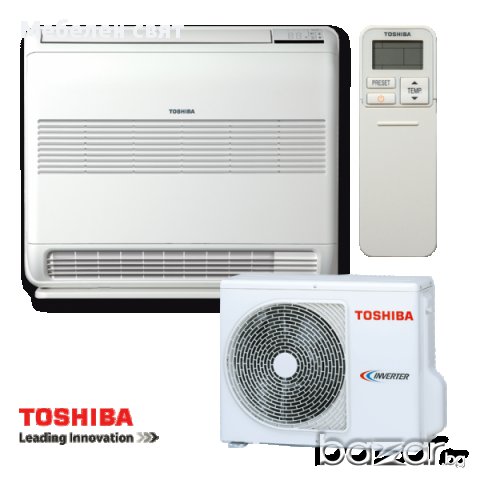 Инверторен климатик Toshiba Bi-flow RAS-B10U2FVG-E1 / RAS-10PAVSG-E - подов тип