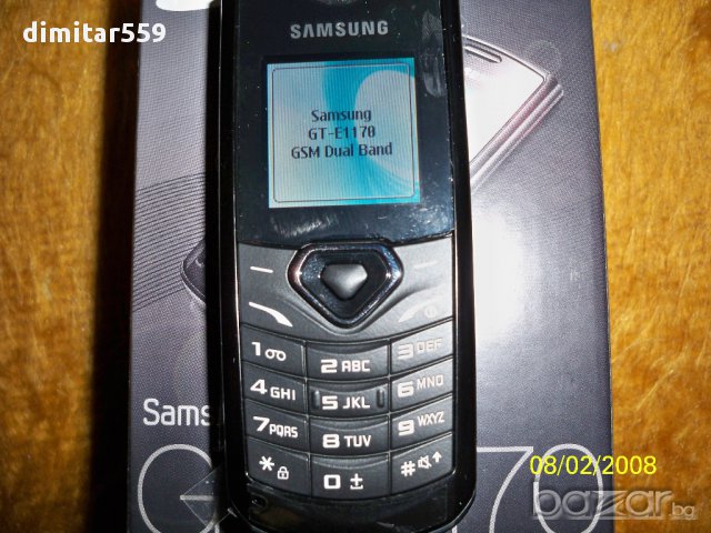 Samsung GT E1170 нов не ползван, снимка 1 - Samsung - 14166138