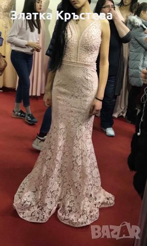 Розова,стилна и красива бална рокля, снимка 6 - Рокли - 23855251