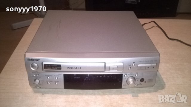 sony mce-s78k-video cd player-tokyo japan-внос швеицария, снимка 1 - Ресийвъри, усилватели, смесителни пултове - 26042672