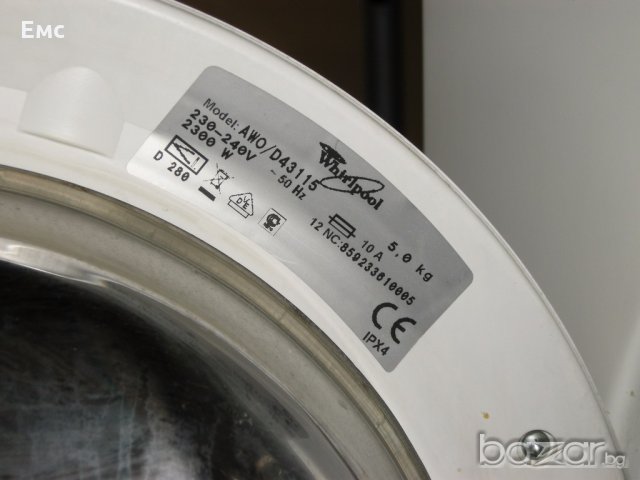 пералня whirlpool awo/d 43115  на части, снимка 4 - Перални - 19016512