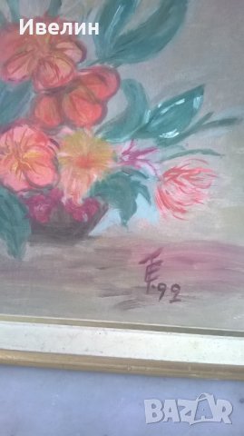 картина-цветя, снимка 3 - Картини - 24631821