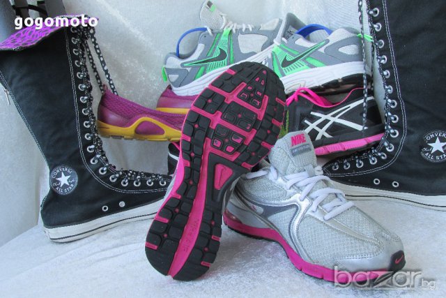 за ученика NIKE AIR VISI SLEEK WOMENS SILVER PINK, N-38 -39 , GOGOMOTO.BAZAR.BG, снимка 15 - Маратонки - 17871317
