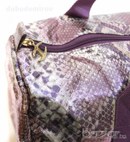 Нов дамски сак ROBERTO CAVALLI - JUST CAVALLI SNAKESKIN оригинал, снимка 6 - Сакове - 12985074
