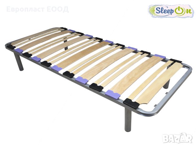 Подматрачна рамка ЕВРО ЛУКС с метални крака, снимка 3 - Спални и легла - 15813943