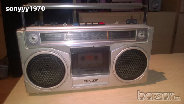 sanyo m9901k-stereo radio cassette recorder-внос швеицария, снимка 6 - Радиокасетофони, транзистори - 11653897