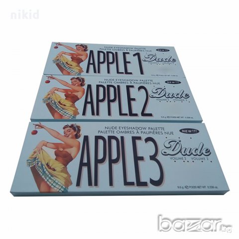 The Balm Nude Dude APPLE 2 thebalm dude 12 цвята сенки грим за очи
