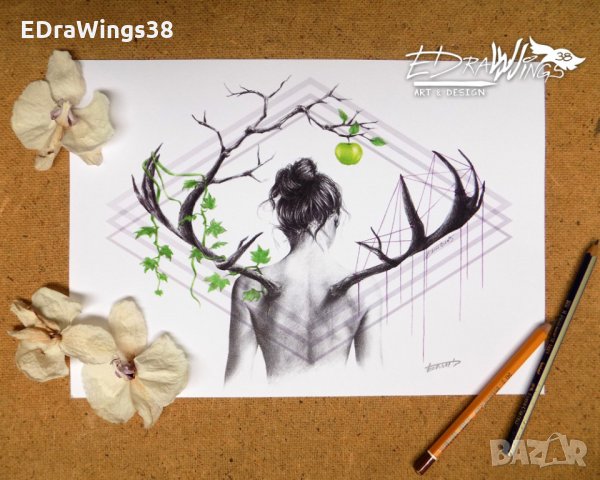 Картина Арт принт "Grow", снимка 3 - Картини - 22223191