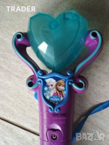Жезълът на Анна от Frozen, Замръзналото кралство жезъл скиптър, снимка 2 - Музикални играчки - 25578169