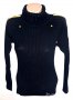MNG Basic дамска блуза пуловер еластична плетка 100% памук, снимка 1 - Блузи с дълъг ръкав и пуловери - 16236419