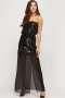 Нова черна рокля с пайети, снимка 1 - Рокли - 24153112