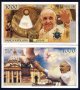 Ватикана 1000 Лири 2016 г.- UNC-POLYMER-Папа Франциск, снимка 1