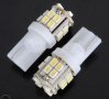 Габаритни диодни крушки /габарити/ T10 W5w с 20 Smd Led ксеноново бели диода, снимка 2