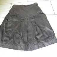 Дамска ленена пола за бременни H&M Mama, снимка 3 - Поли - 12384334