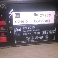 dual cv6010 amplifier-внос швеицария, снимка 7 - Ресийвъри, усилватели, смесителни пултове - 19133926