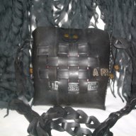 Дизайнерска чанта " A PM" Patrick Michael accessories от автомобилна гума, снимка 1 - Чанти - 14498473