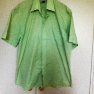 Мъжка риза с къс ръкав, снимка 1 - Ризи - 18408797