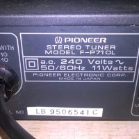 pioneer f-p710l stereo tuner-made in japan-внос англия, снимка 10 - Ресийвъри, усилватели, смесителни пултове - 26197241