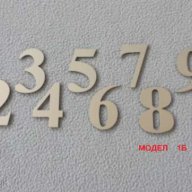 Цифри за врати, номера за врати, табели с имена, фамилии, улични табели, снимка 3 - Други - 14027593