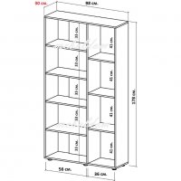 Етажерка,Офис стелаж(код-7850), снимка 5 - Етажерки - 25854485