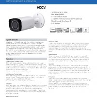 Dahua HAC-HFW2221RP-Z IRE6 2.1МPx HDCVI Водоустойчива Метална Камера Моторизиран Варифокален Обектив, снимка 2 - HD камери - 22376293