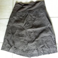 Дамска ленена пола за бременни H&M Mama, снимка 6 - Поли - 12384334