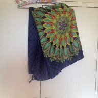 Дамски шал от фин плат, снимка 4 - Шапки - 18330186