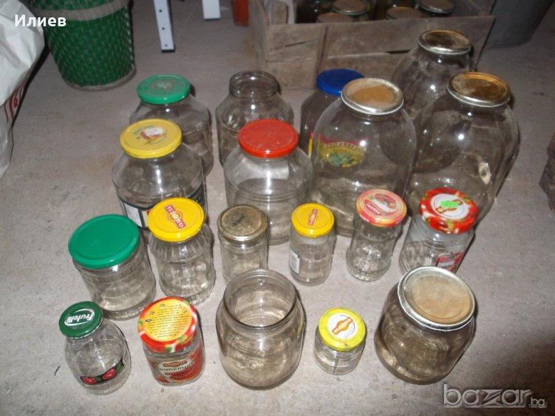 Стъклени буркани от бебешки пюрета шишета бутилки, снимка 1