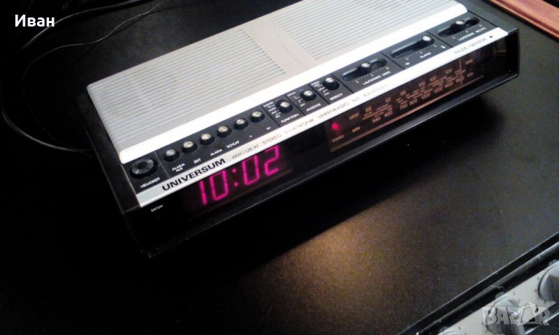 Стерео радио с часовник, снимка 1