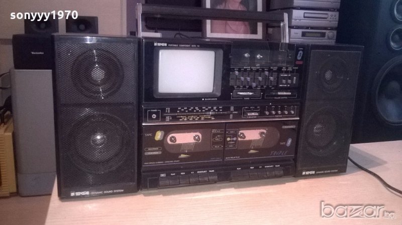 tensai rtc-8315 tv/triple cassette/tuner-внос швеицария, снимка 1
