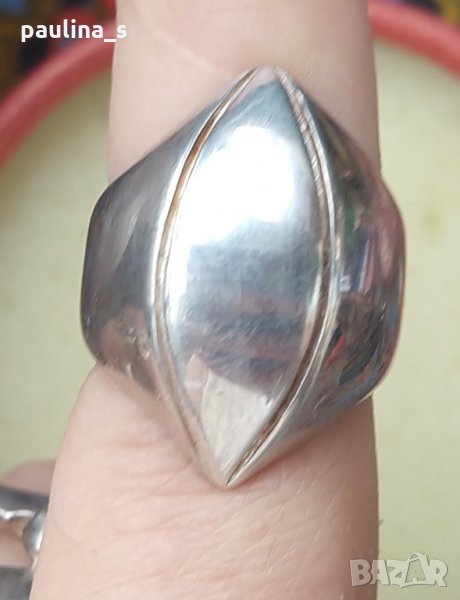 Масивен сребърен пръстен проба 925 - нов, снимка 1
