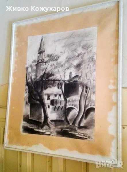 Картина „Кулата с моста”, снимка 1
